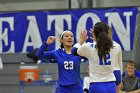 Volleyball vs Emerson  Wheaton College Women's Volleyball vs Emerson College. - Photo by Keith Nordstrom : Wheaton, Volleyball, VB2019